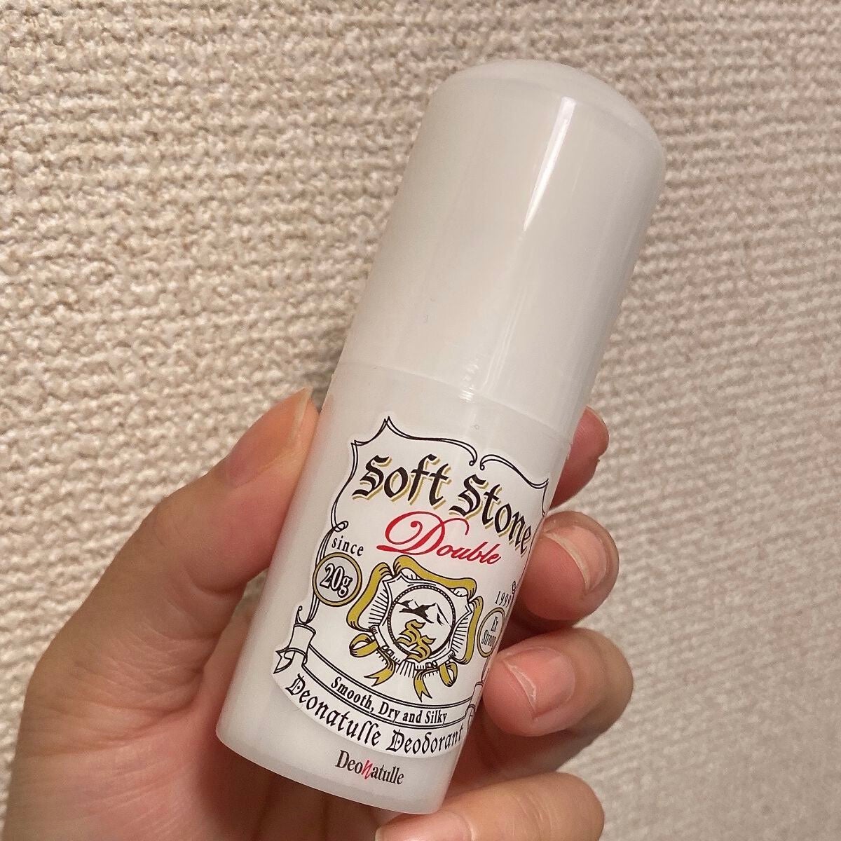 薬用ソフトストーンW/デオナチュレ/デオドラント・制汗剤を使ったクチコミ(1枚目)