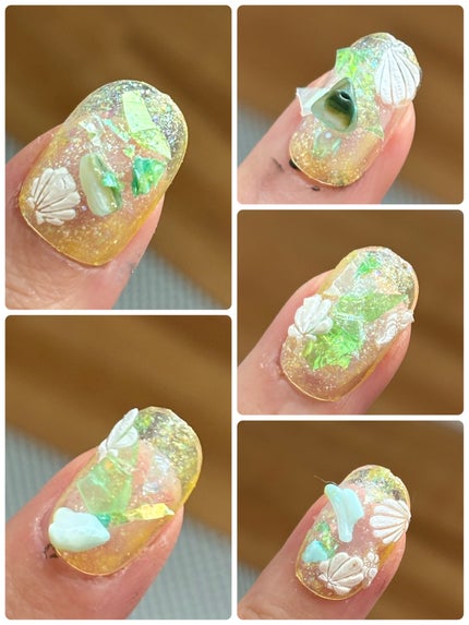 ネイルホリック リミテッドカラー カスタムジェラート/ネイルホリック/マニキュアを使ったクチコミ(3枚目)