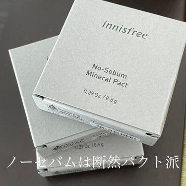 ノーセバム ミネラルパクト N/innisfree/プレストパウダーを使ったクチコミ（1枚目）