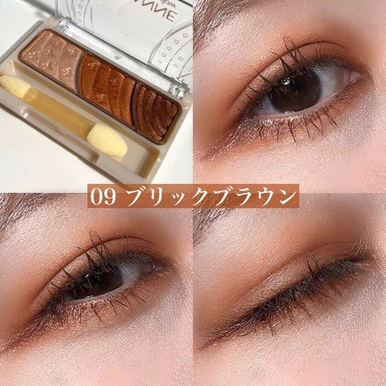 トーンアップアイシャドウ/CEZANNE/アイシャドウパレットを使ったクチコミ(5枚目)