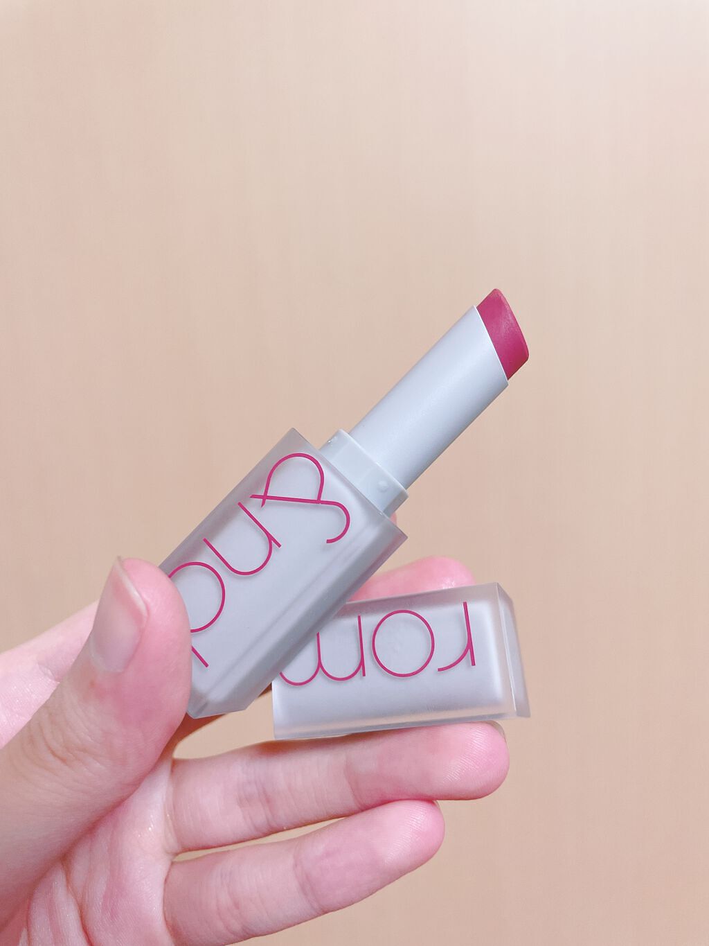 ゼロマットリップスティック/rom&nd/口紅を使ったクチコミ（2枚目）