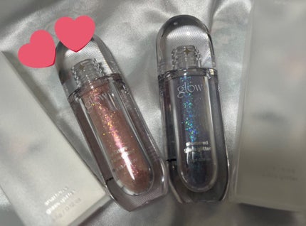 グラスグリッター/glow/グリッターを使ったクチコミ(1枚目)