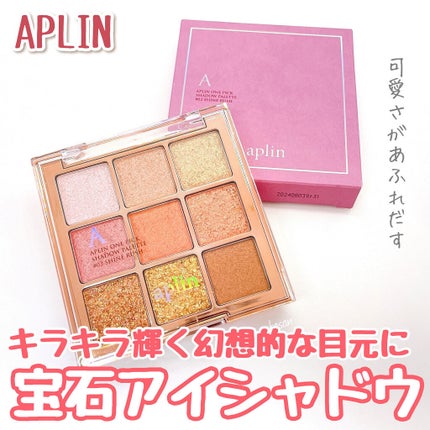 ワンピックアイシャドウパレット/APLIN/アイシャドウパレットを使ったクチコミ(1枚目)