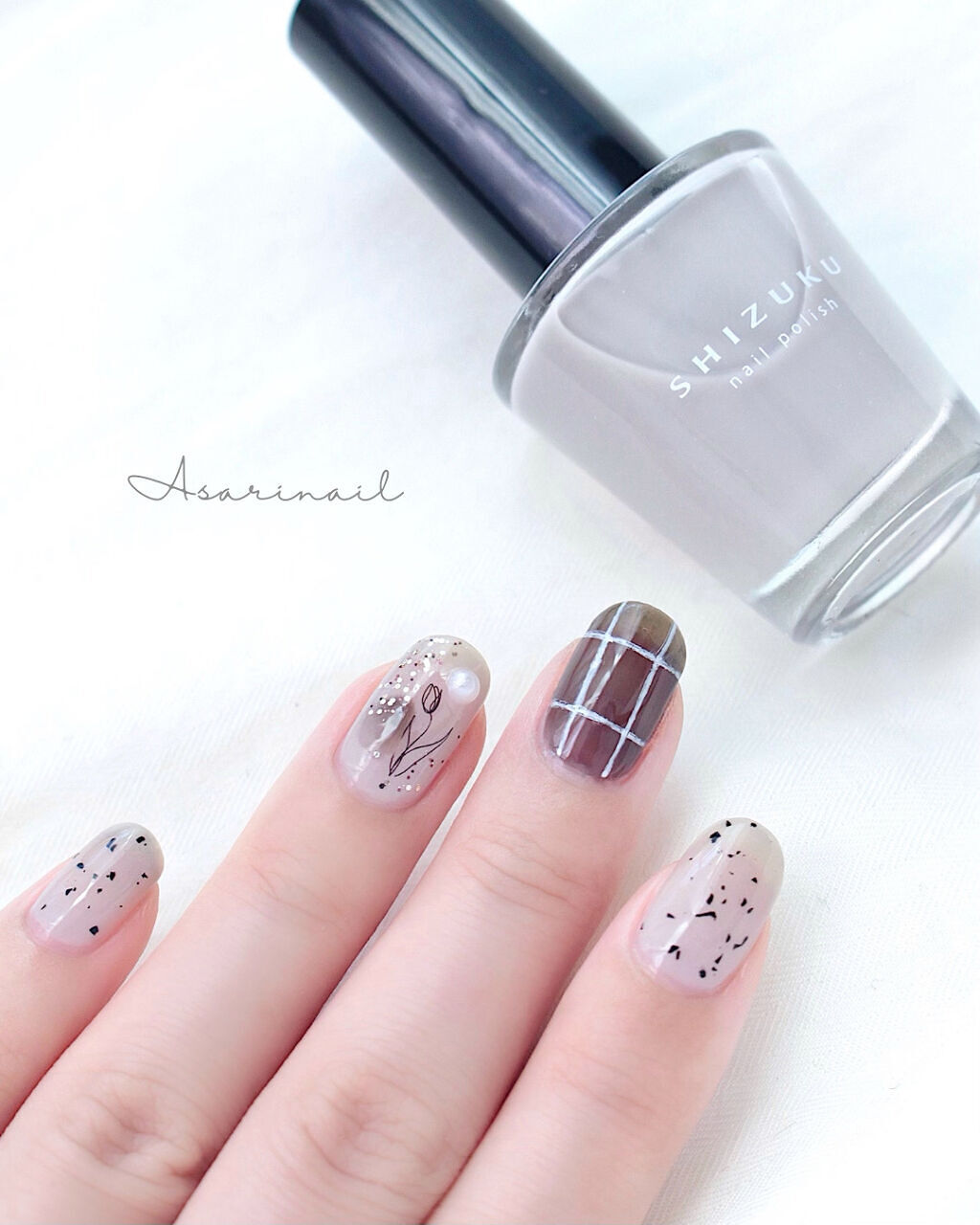 しずくネイルシール/キャンドゥ/ネイルシールを使ったクチコミ（2枚目）