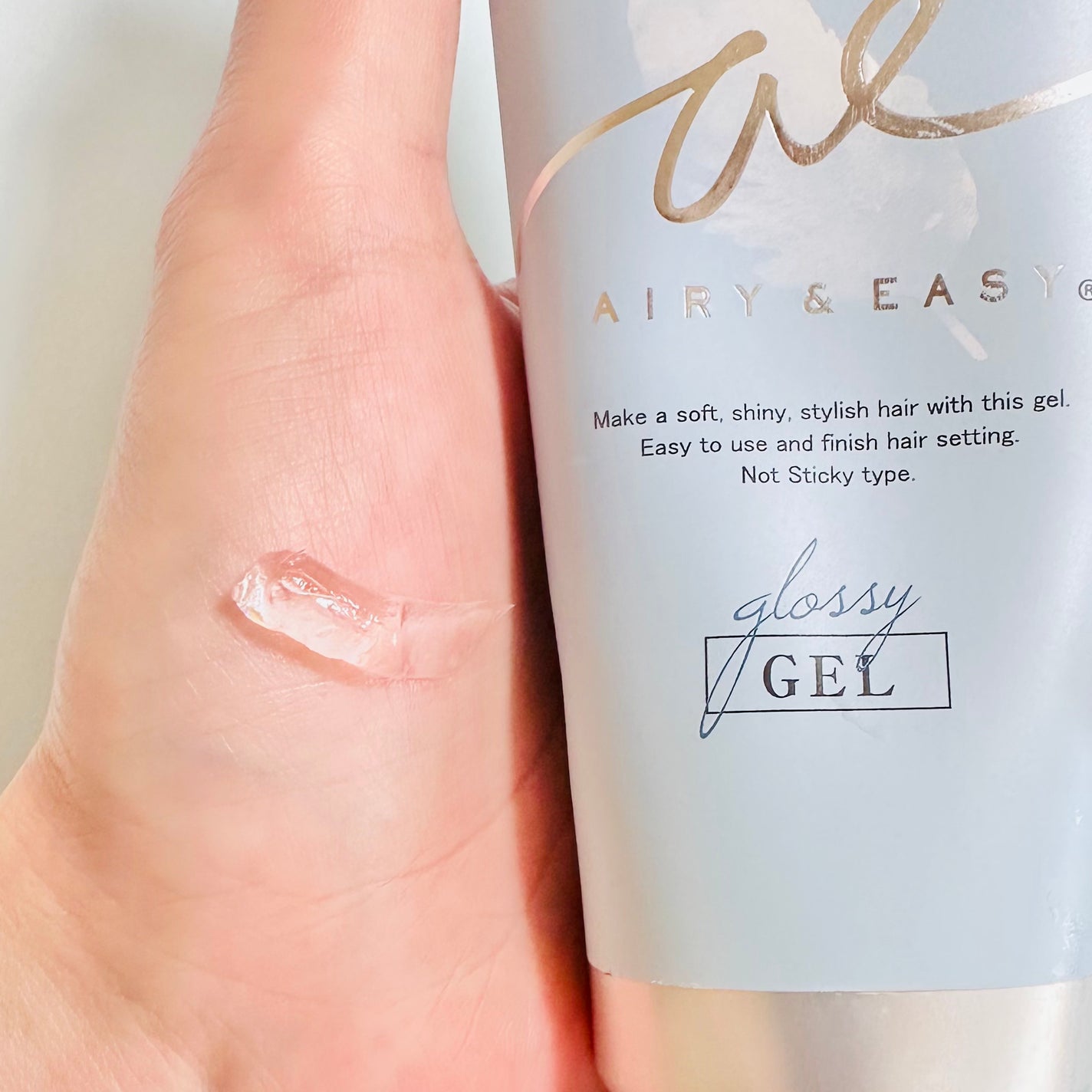 グロッシーヘアジェル/エアリー&イージー/ヘアジェルを使ったクチコミ(2枚目)