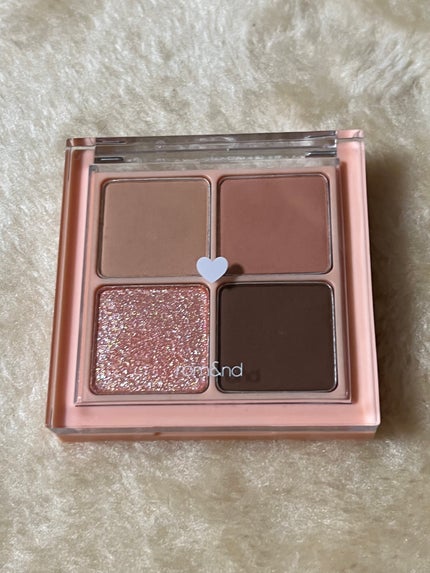 ベターザンアイズ/rom&nd/アイシャドウパレットを使ったクチコミ(1枚目)
