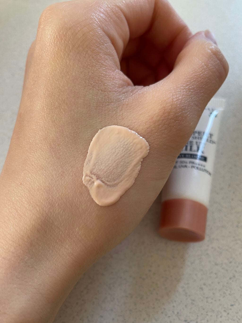 UV エクスペール トーン アップ ローズ/LANCOME/日焼け止め・UVケアを使ったクチコミ(3枚目)