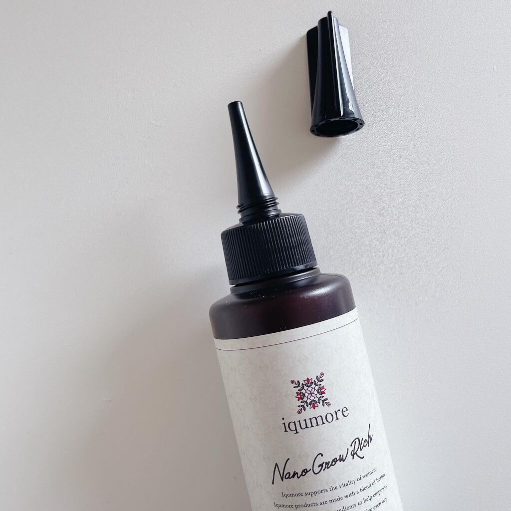 ナノグロウリッチ/iqumore/頭皮ローションを使ったクチコミ（2枚目）