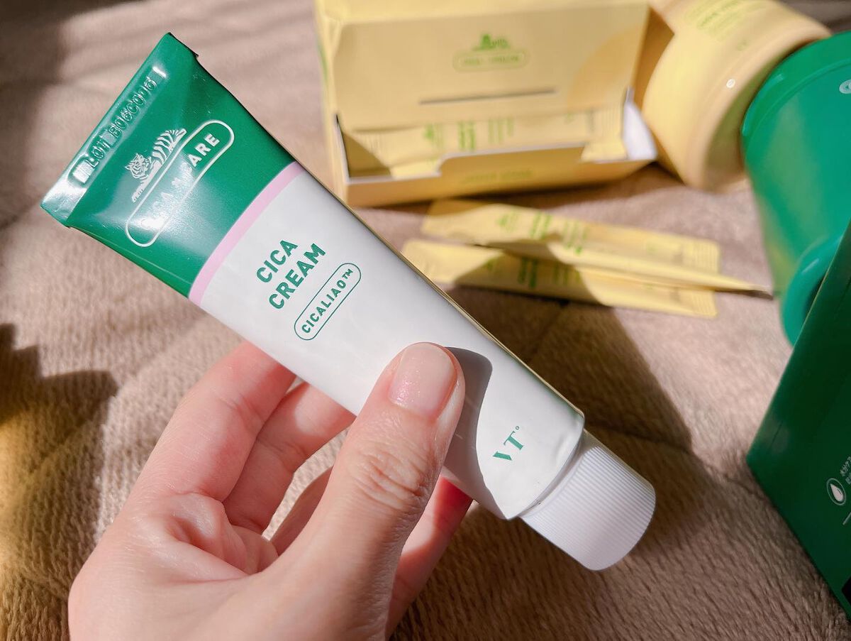 CICA クリーム/VT/フェイスクリームを使ったクチコミ(5枚目)
