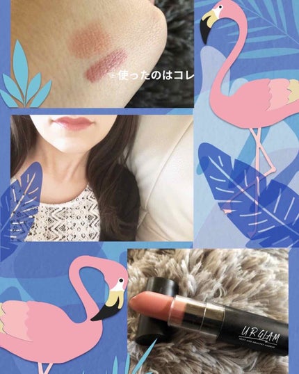 UR GLAM CREAMY LIPSTICK EX/U R GLAM/口紅を使ったクチコミ(2枚目)