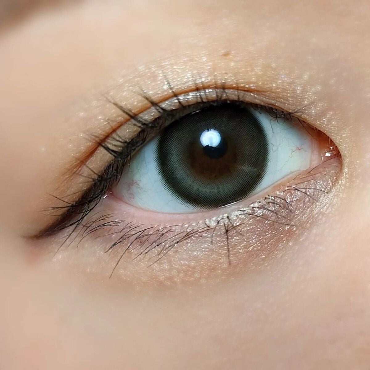 One & Only Kristin/Hapa kristin/カラーコンタクトレンズを使ったクチコミ(4枚目)