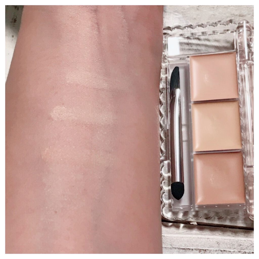 カラーミキシングコンシーラー/キャンメイク/パレットコンシーラーを使ったクチコミ(4枚目)