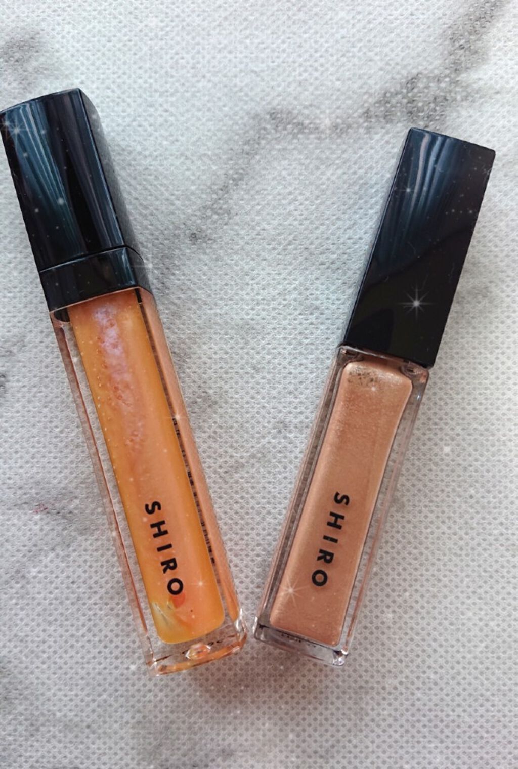 エッセンスリップオイルカラー/SHIRO/リップオイルを使ったクチコミ（3枚目）