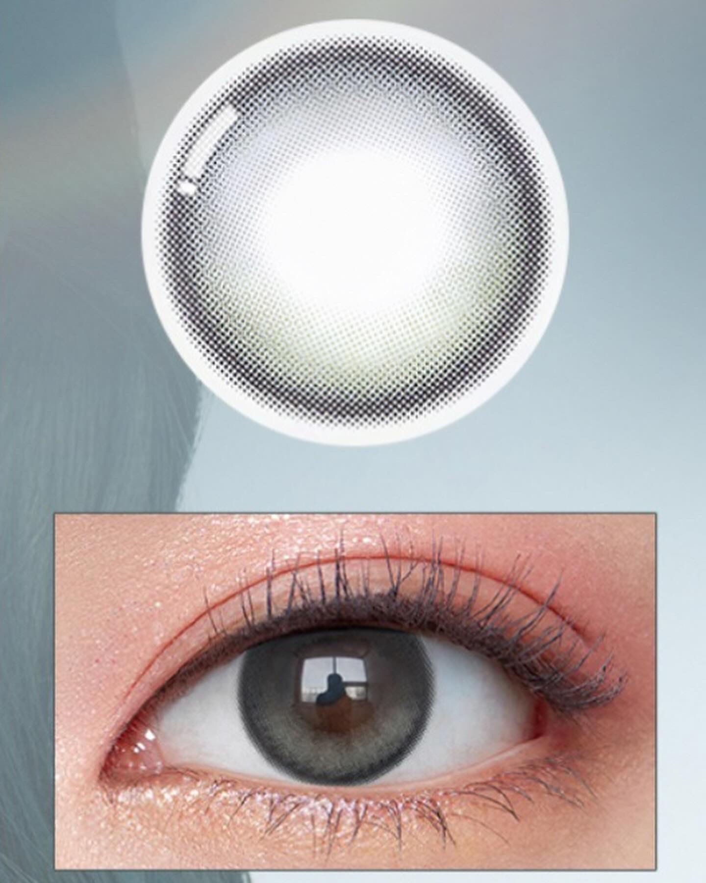 Glowy 1day/OLENS/ワンデー（１DAY）カラコンを使ったクチコミ（3枚目）