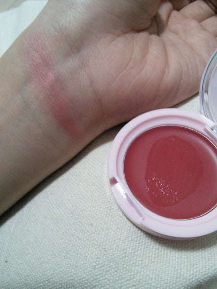 ダイソー×IT GIRL クリームチーク&リップ/DAISO/ジェル・クリームチークを使ったクチコミ(2枚目)