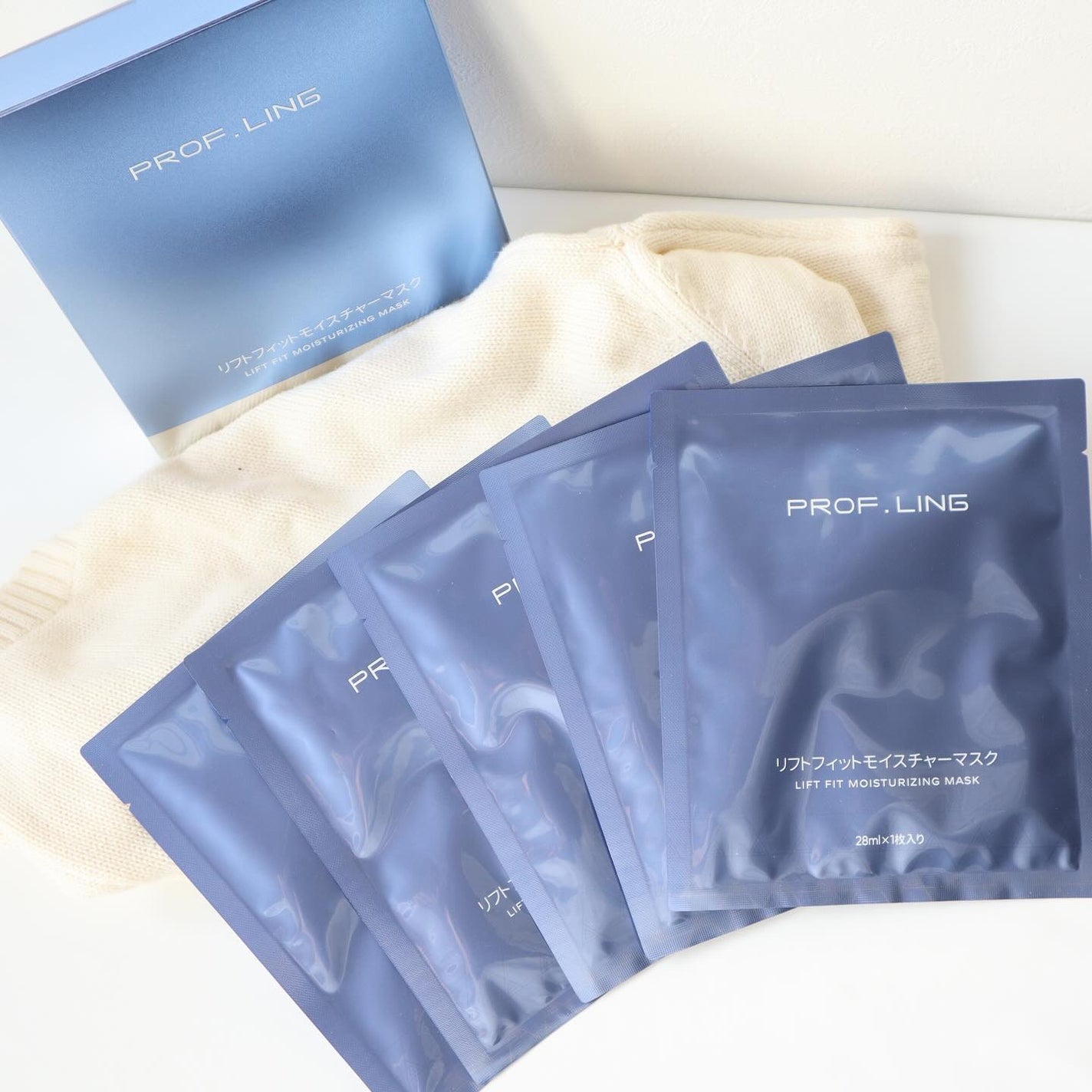リフトフィットモイスチャーマスク(フェイスパック) PROF.LING