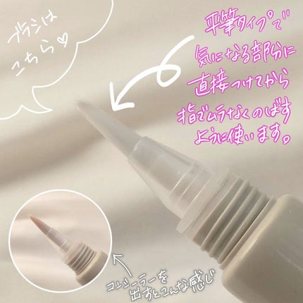 ルミシーラーモイスチャー/N&m/クリームコンシーラーを使ったクチコミ(4枚目)