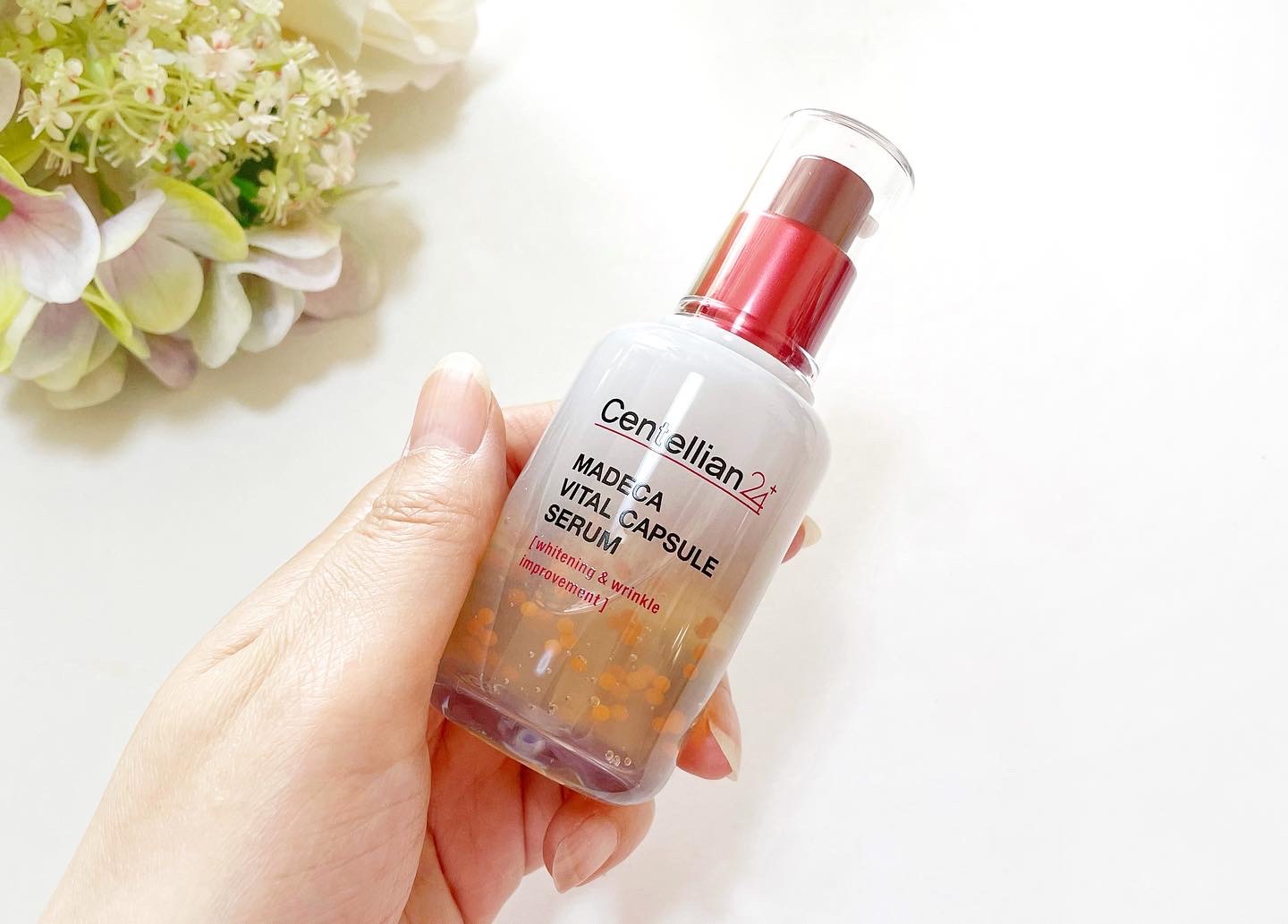 マデカバイタルカプセルセラム/センテリアン24/美容液を使ったクチコミ（3枚目）