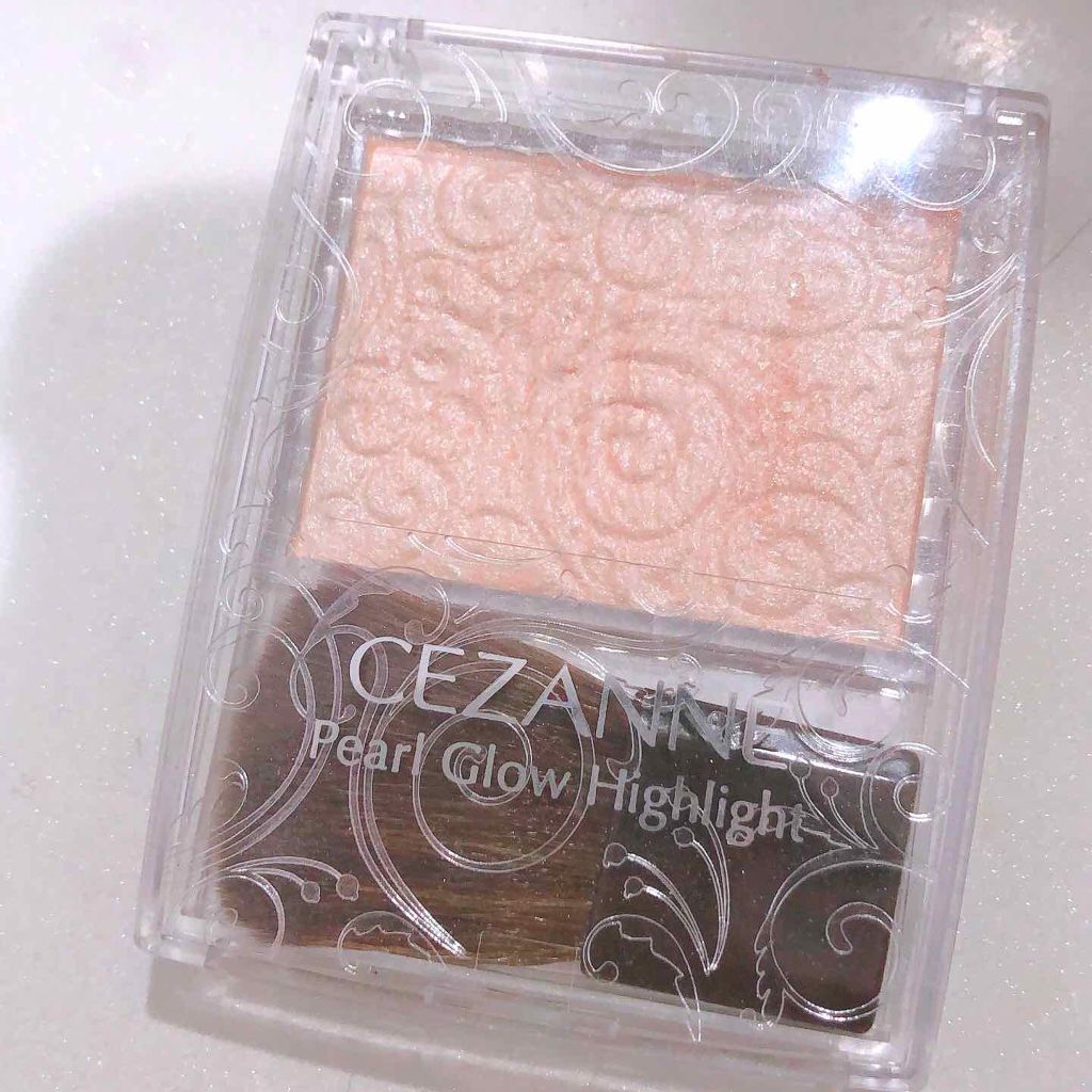 パールグロウハイライト/CEZANNE/パウダーハイライトを使ったクチコミ（1枚目）