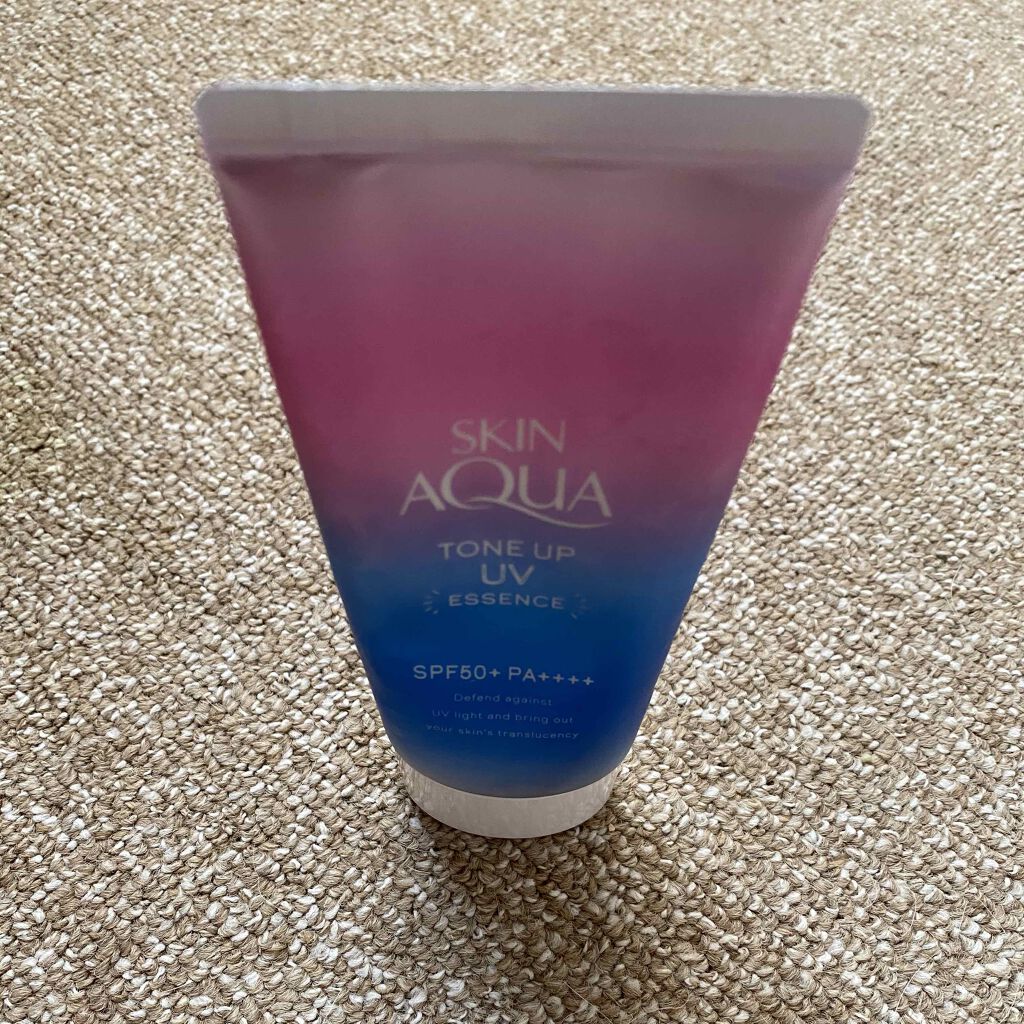 スキンアクア トーンアップUVエッセンス/スキンアクア/日焼け止めクリームを使ったクチコミ(1枚目)