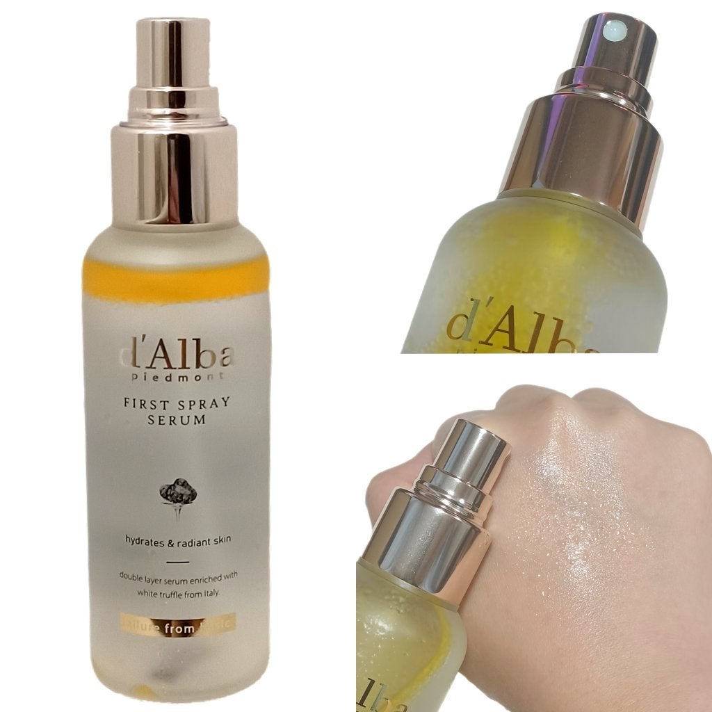 ダルバ ホワイトトリュフファーストスプレーセラム/ダルバ/ミスト状化粧水を使ったクチコミ(2枚目)