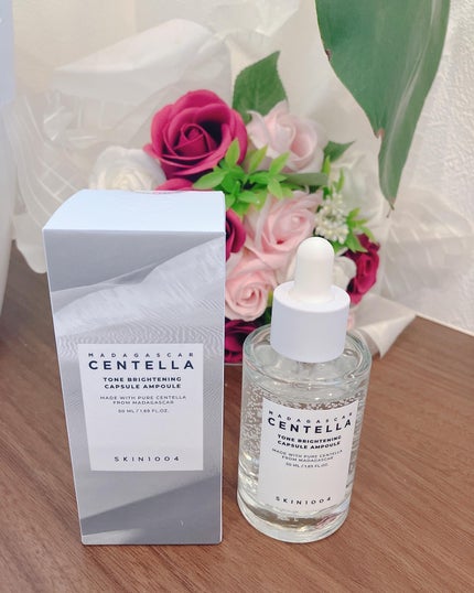 トーンブライトニング カプセルアンプル/SKIN1004/美容液を使ったクチコミ(8枚目)