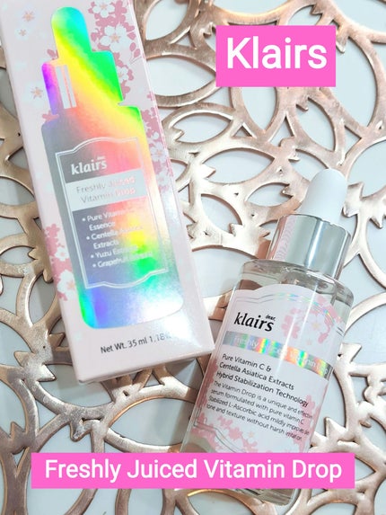 フレッシュリージュースドビタミンドロップ(35ml)/Klairs/美容液を使ったクチコミ(1枚目)