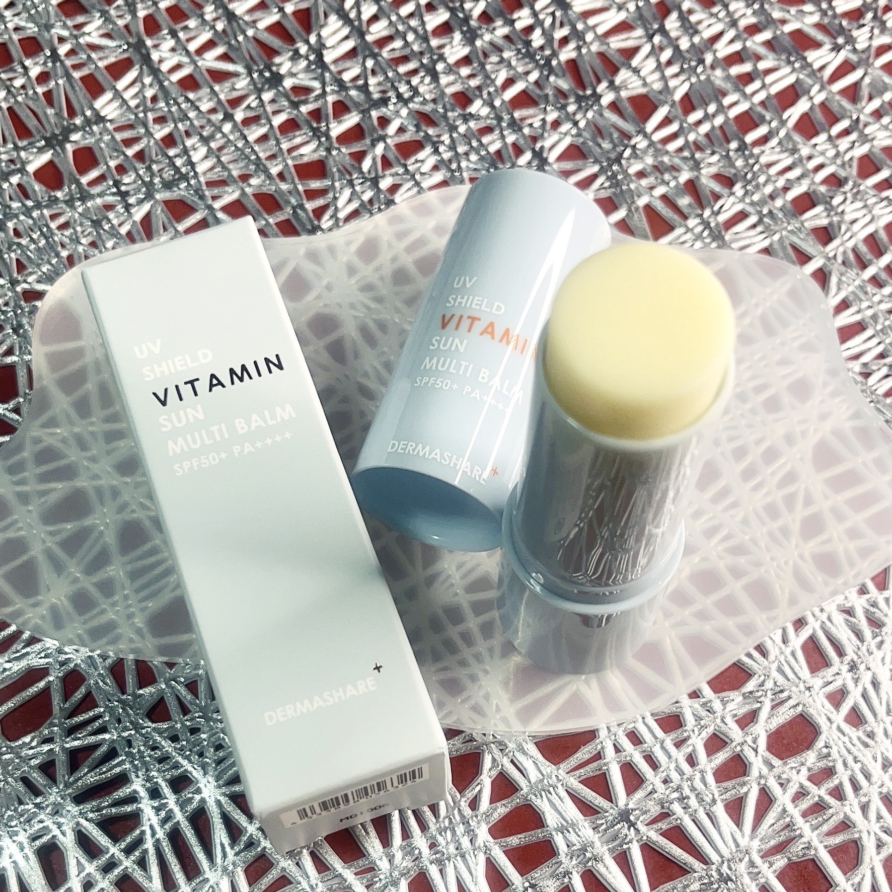 UVシールドビタミンサンマルチバーム/DERMASHARE/日焼け止めクリームを使ったクチコミ（1枚目）