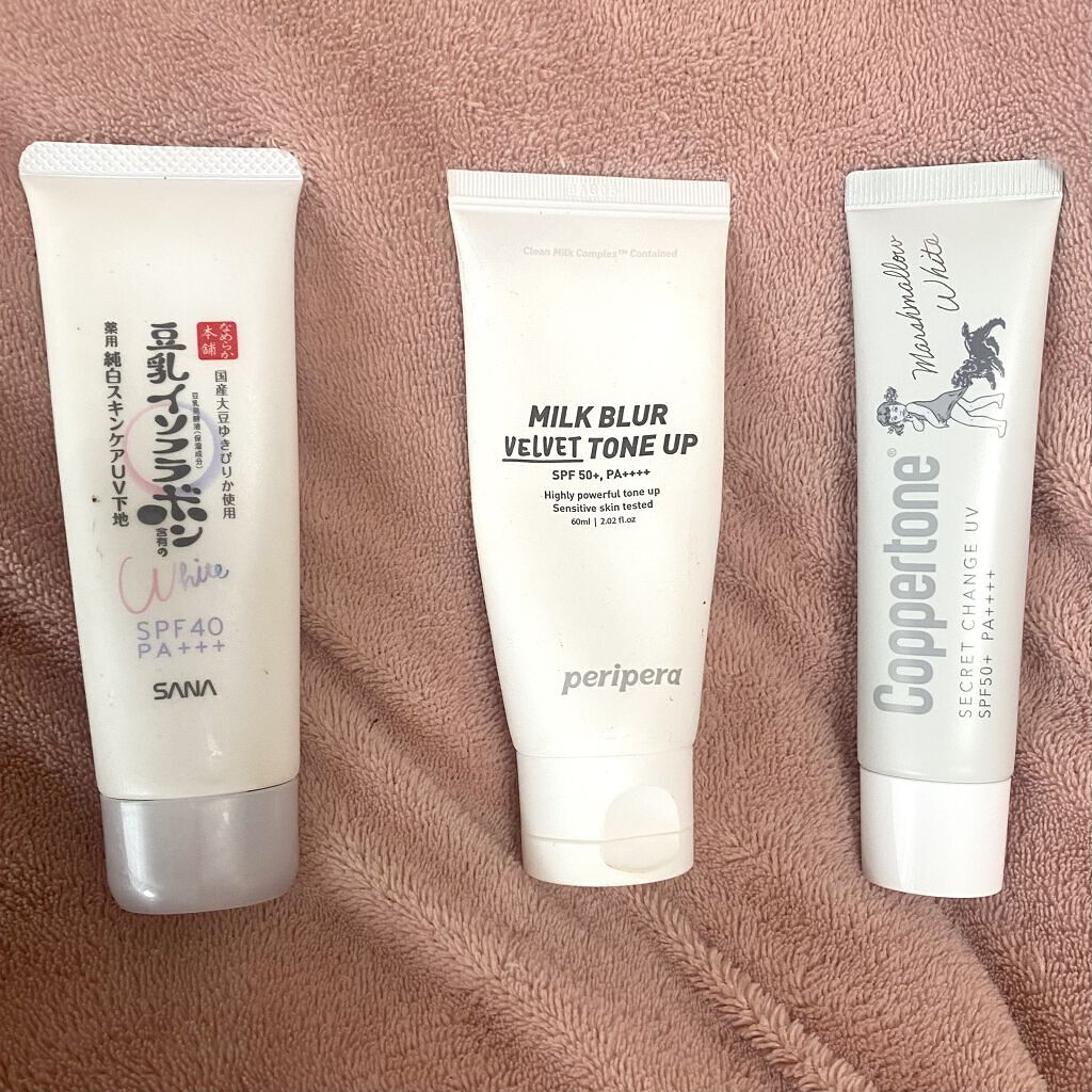 ミルク ブラー トーン アップ クリーム/PERIPERA/化粧下地を使ったクチコミ（1枚目）