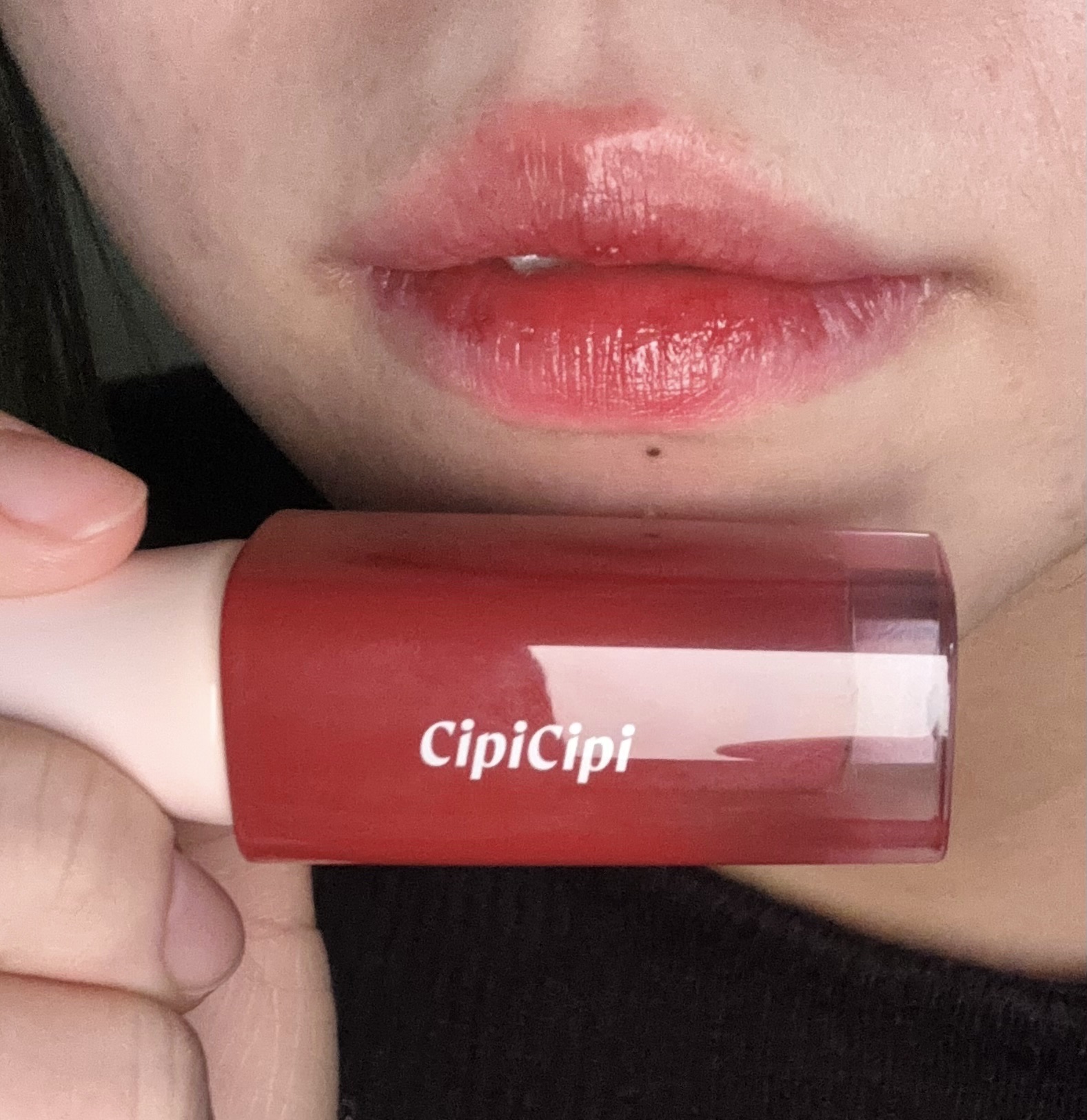 デューイフィルムティント/CipiCipi/リップティントを使ったクチコミ（3枚目）