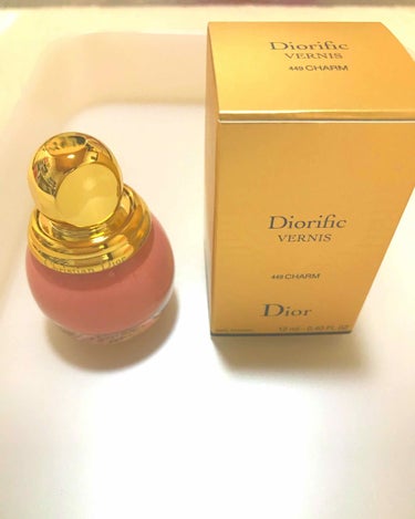 ディオリフィック グリッター トップ コート/Dior/ネイルトップコート・ベースコートを使ったクチコミ（1枚目）