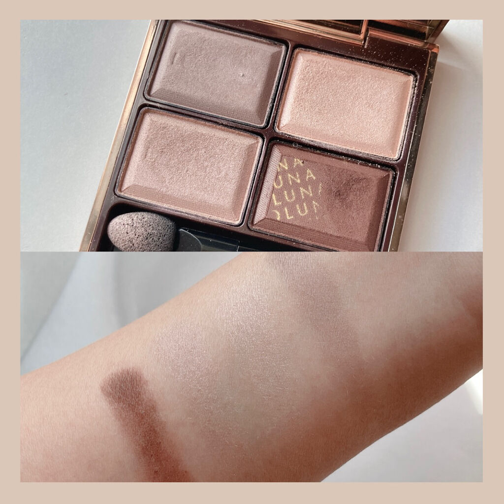 セレクション・ドゥ・ショコラアイズ/LUNASOL/アイシャドウパレットを使ったクチコミ（2枚目）