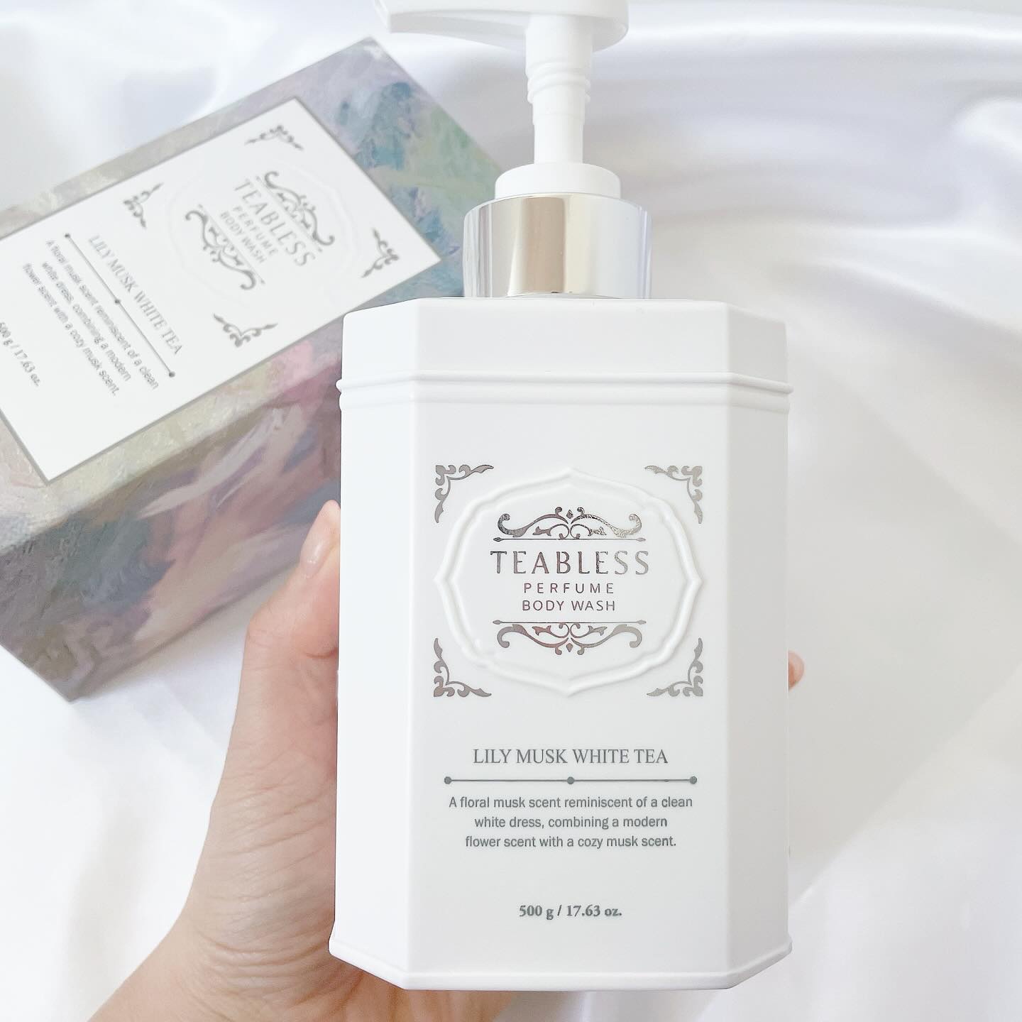 パフュームボディウォッシュ リリームスクホワイトティー/TEABLESS/ボディソープを使ったクチコミ（2枚目）