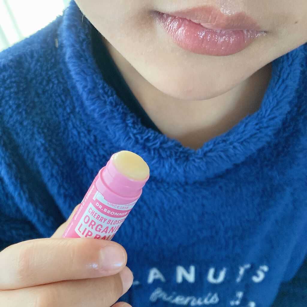 オーガニックバーム(チェリーブロッサム)/ドクターブロナー/フェイスバームを使ったクチコミ(3枚目)