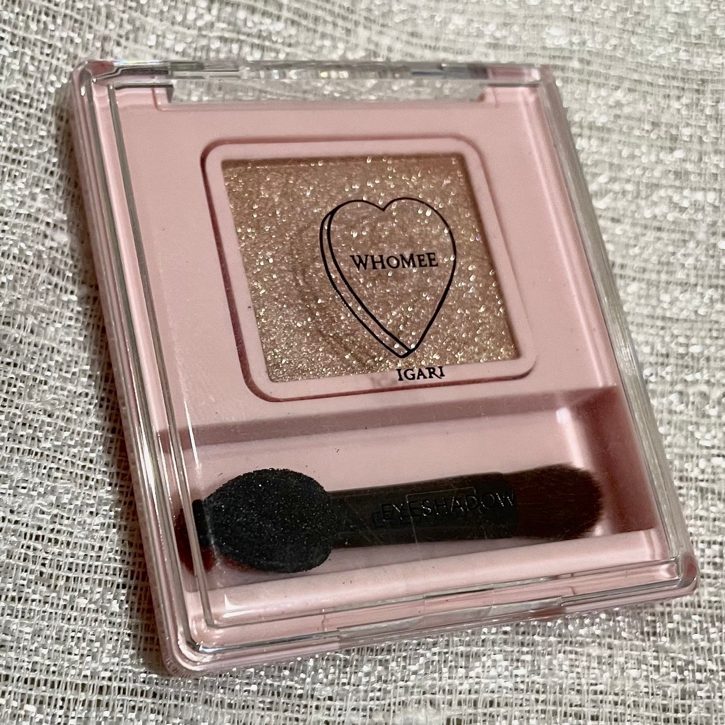 フーミー シングルラメシャドウ/WHOMEE/単色アイシャドウを使ったクチコミ(4枚目)