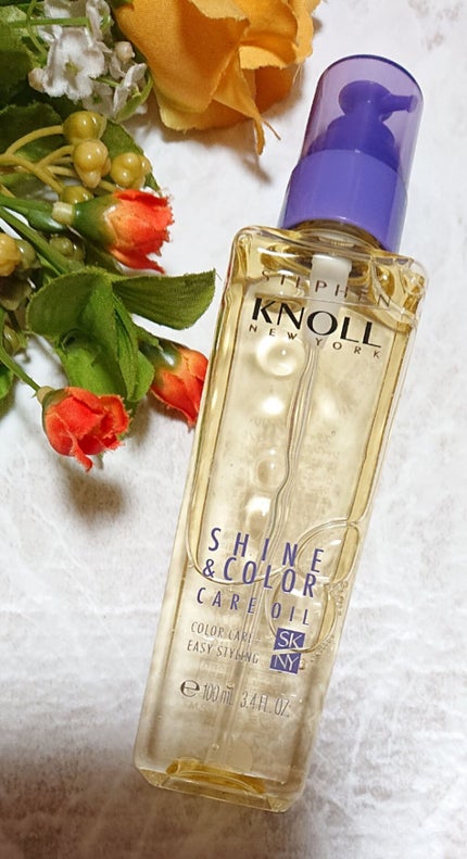 スティーブンノル ニューヨーク シャイン カラーケア オイルのクチコミ「こちらはヘアカラーした髪に浸透し毛髪内部・外部からダメージを補修してくれる商品です😊
カラー.....」(2枚目)