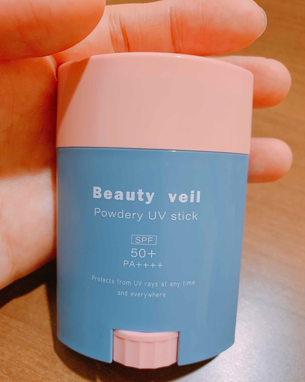 パウダリーUVスティック/Beauty veil/日焼け止めスティックを使ったクチコミ（1枚目）