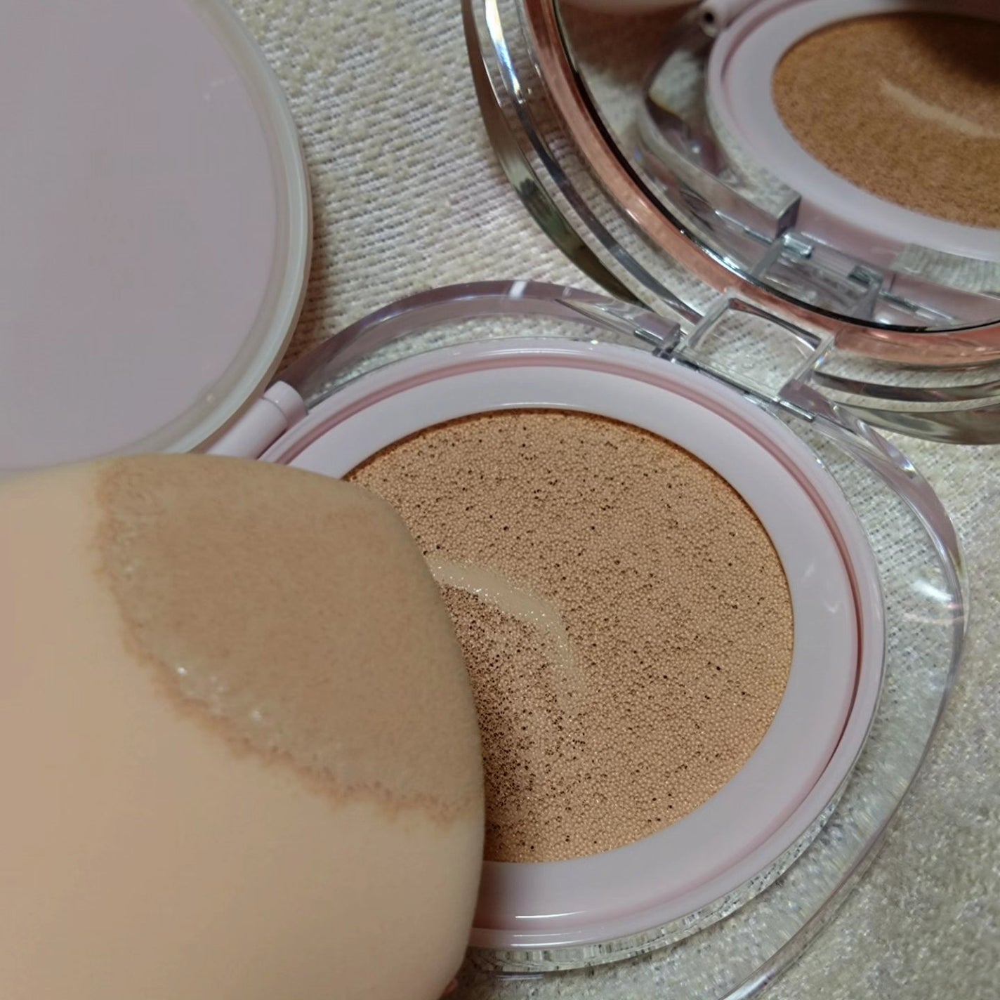 アリウル インクフェザーカバーラスティングクッション/Ariul/クッションファンデーションを使ったクチコミ(6枚目)