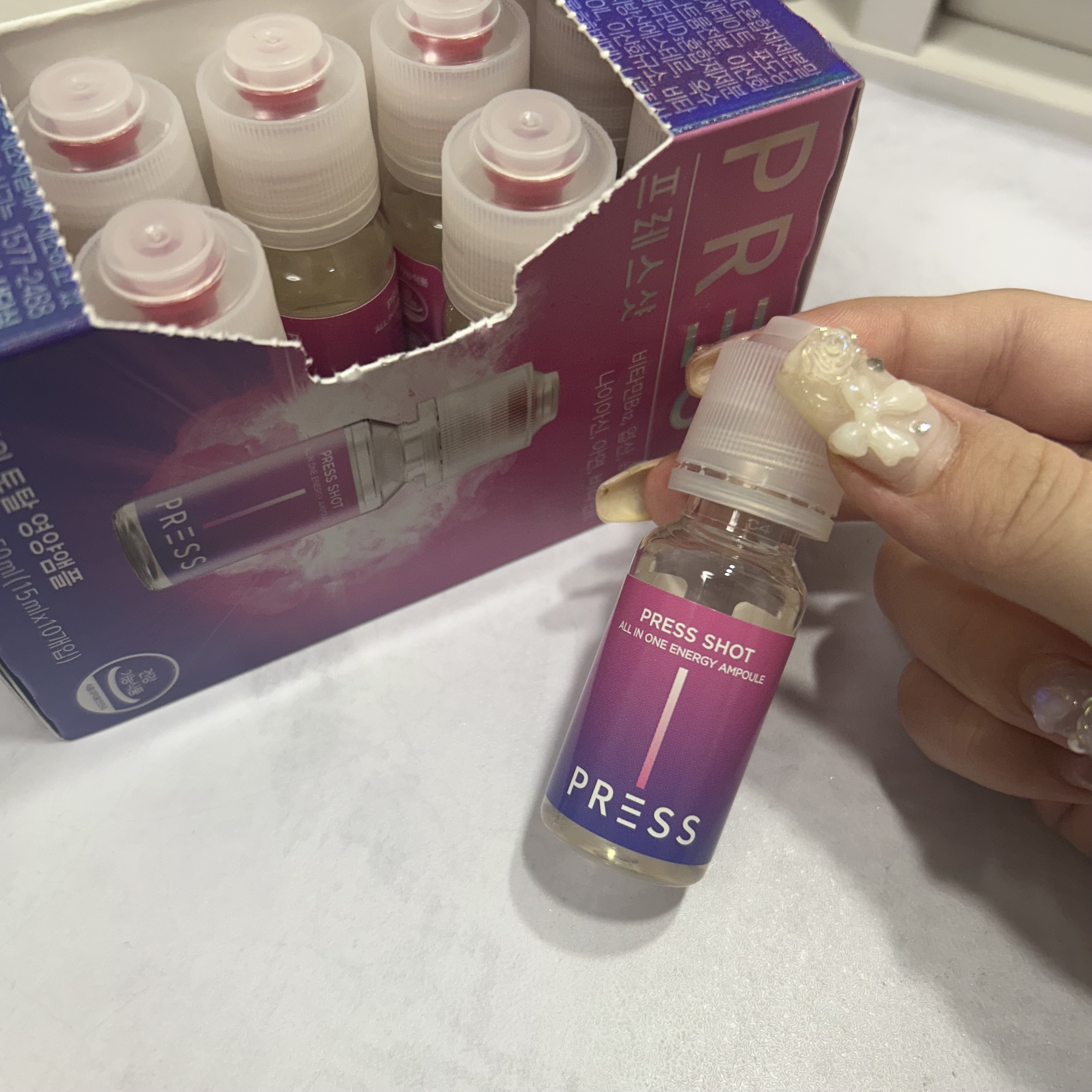 PRESS SHOT/PRESS SHOT/美容サプリメントを使ったクチコミ（2枚目）