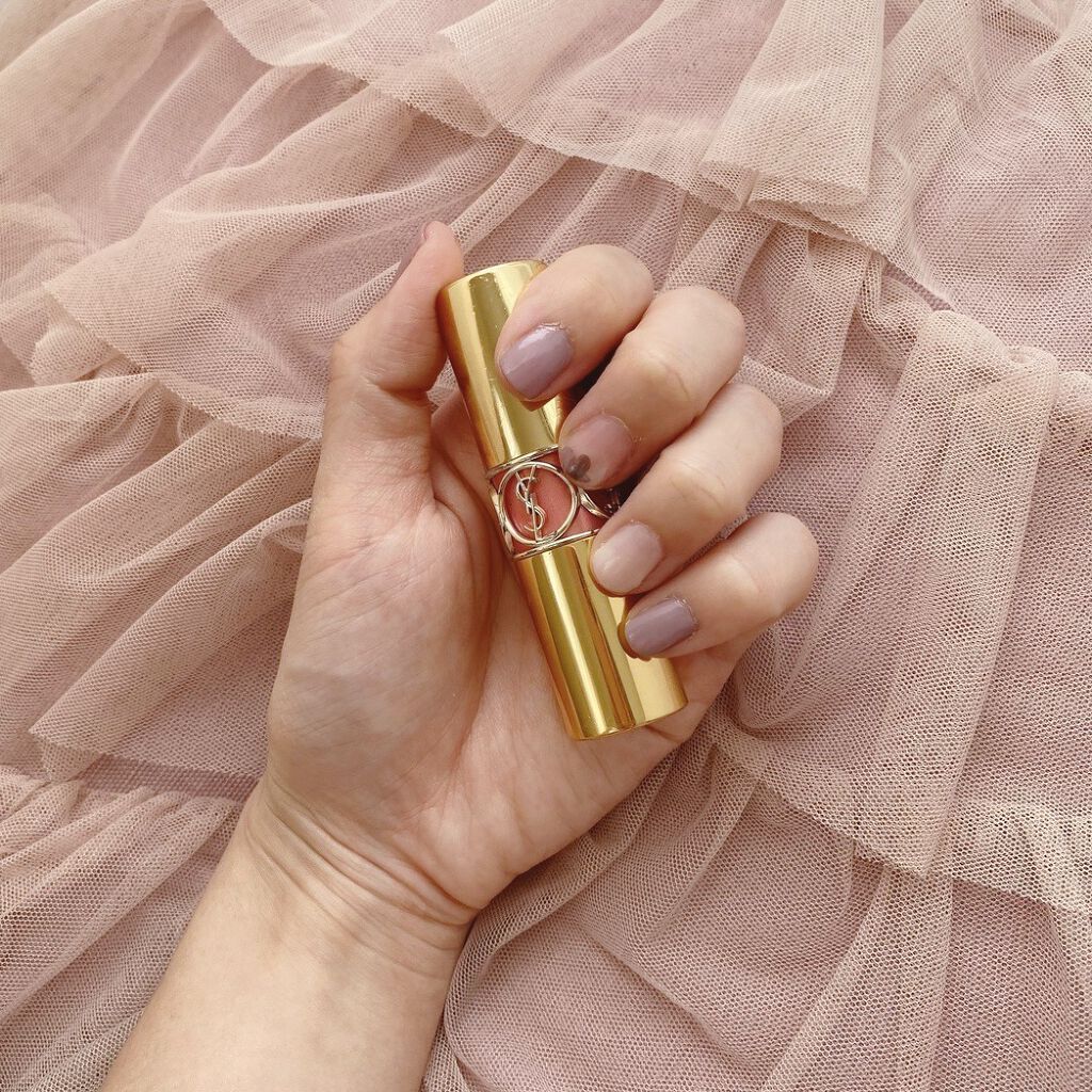 ルージュ ヴォリュプテ シャイン/YVES SAINT LAURENT BEAUTE/口紅を使ったクチコミ（1枚目）