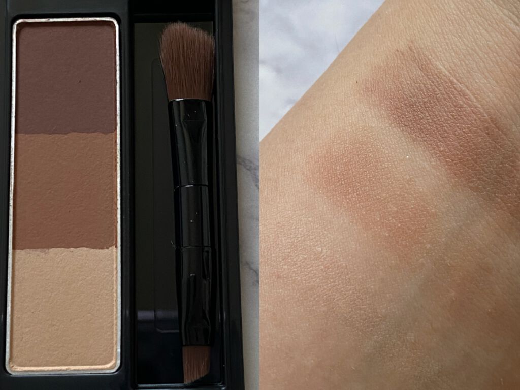 ケイト デザイニングアイブロウ3D/KATE/パウダーアイブロウを使ったクチコミ（2枚目）