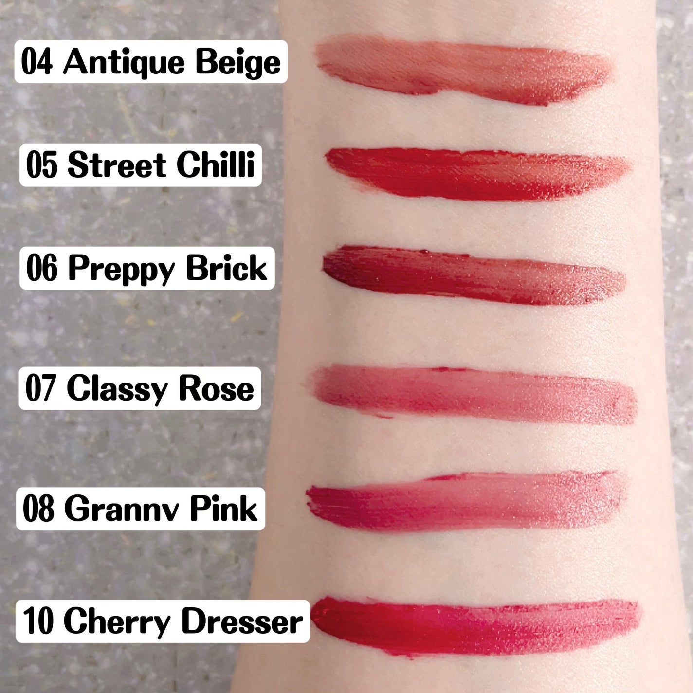 リップシルエットマットベルベットティント/i’m meme/リップティントを使ったクチコミ(4枚目)