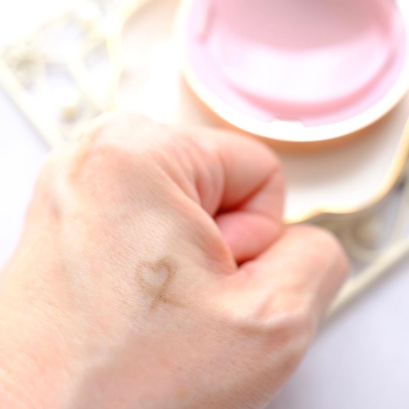 ピンクティーツリーカバーアップグロウクッション/APLIN/クッションファンデーションを使ったクチコミ(4枚目)