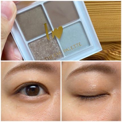 THE アイパレR/b idol/アイシャドウパレットを使ったクチコミ(1枚目)