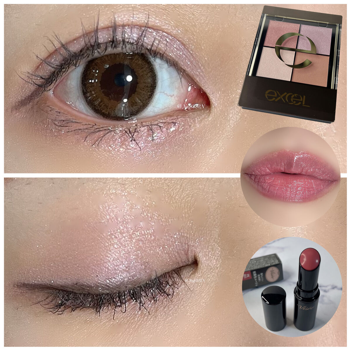 リアルクローズシャドウ/excel/アイシャドウパレットを使ったクチコミ（1枚目）