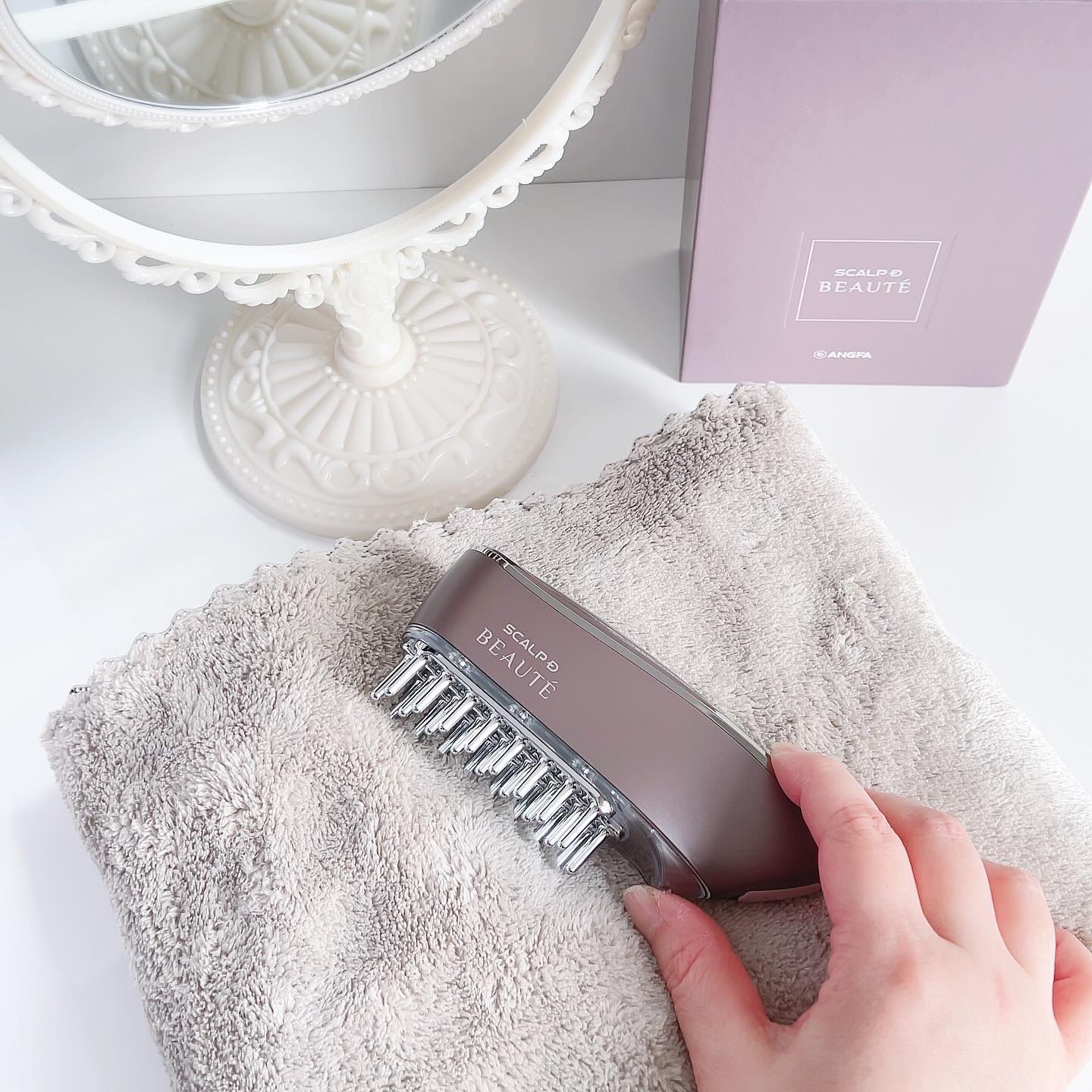 スカルプ電気ブラシ/アンファー(スカルプD)/美顔器・マッサージを使ったクチコミ（1枚目）