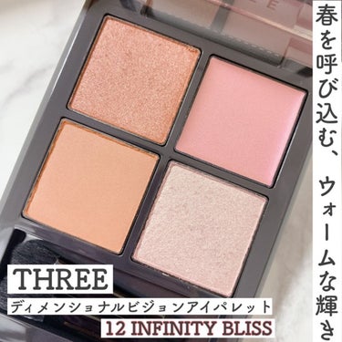 ディメンショナルビジョンアイパレット 12 INFINITY BLISS/THREE/アイシャドウパレットを使ったクチコミ（1枚目）