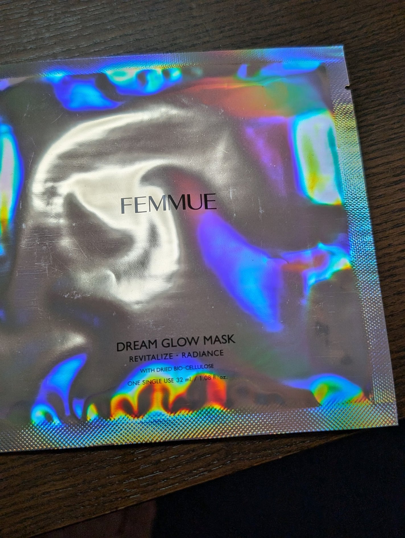 ドリームグロウマスク RR(透明感・キメ)/FEMMUE/シートマスク・パックを使ったクチコミ(3枚目)