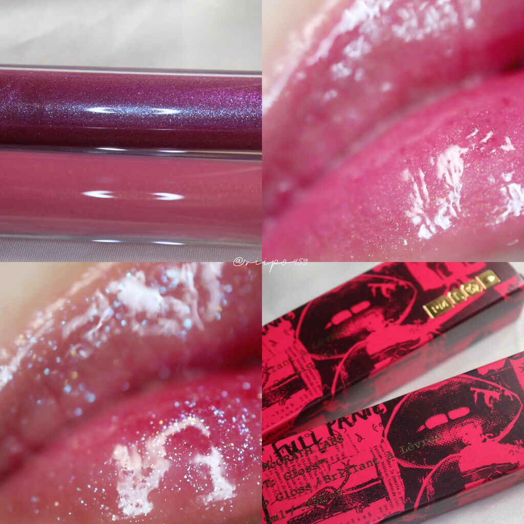 LUST: GLOSS ASTRAL FLASHDANCE/PAT McGRATH LABS/リップグロスを使ったクチコミ（3枚目）