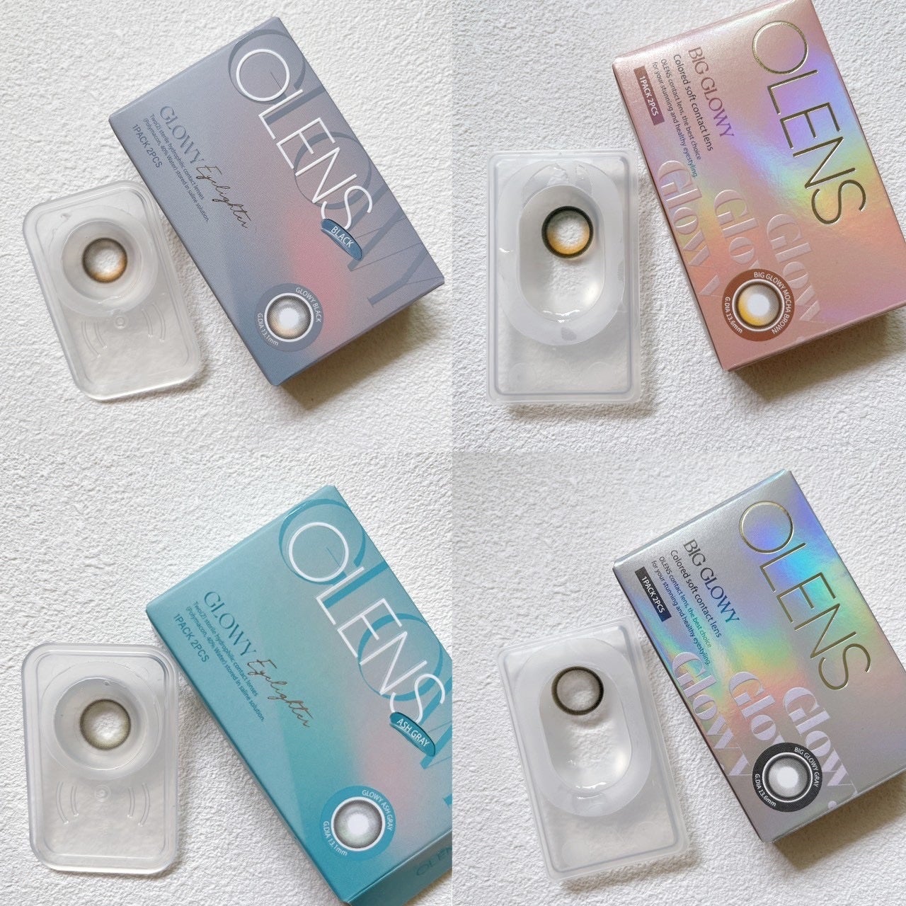 Glowy 1day/OLENS/ワンデー(1DAY)カラコンを使ったクチコミ(2枚目)